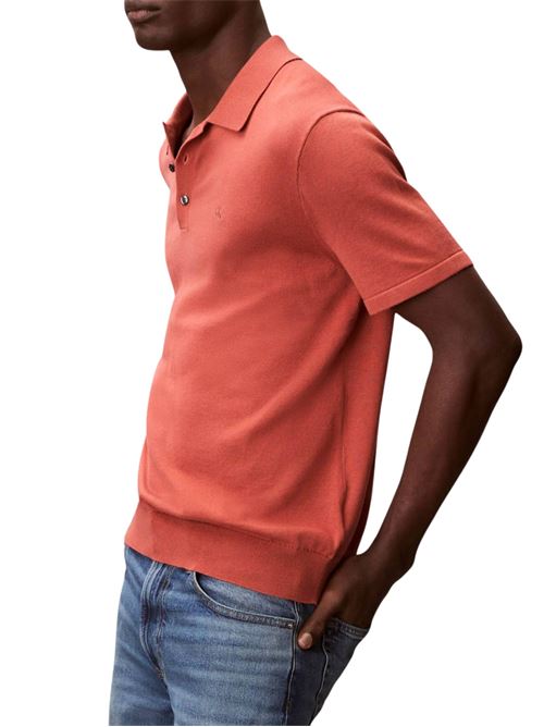 Polo in maglia di cotone Calvin Klein | LV04LC326G0KL